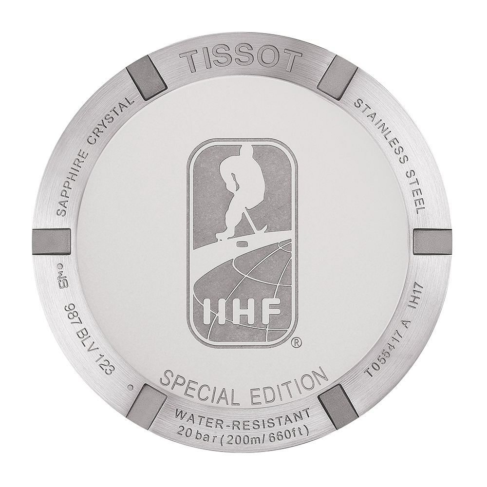 zegarek Tissot T055.417.17.017.02 PRC 200 ICE HOCKEY SPECIAL EDITION męski z chronograf PRC 200 - miniatura 3