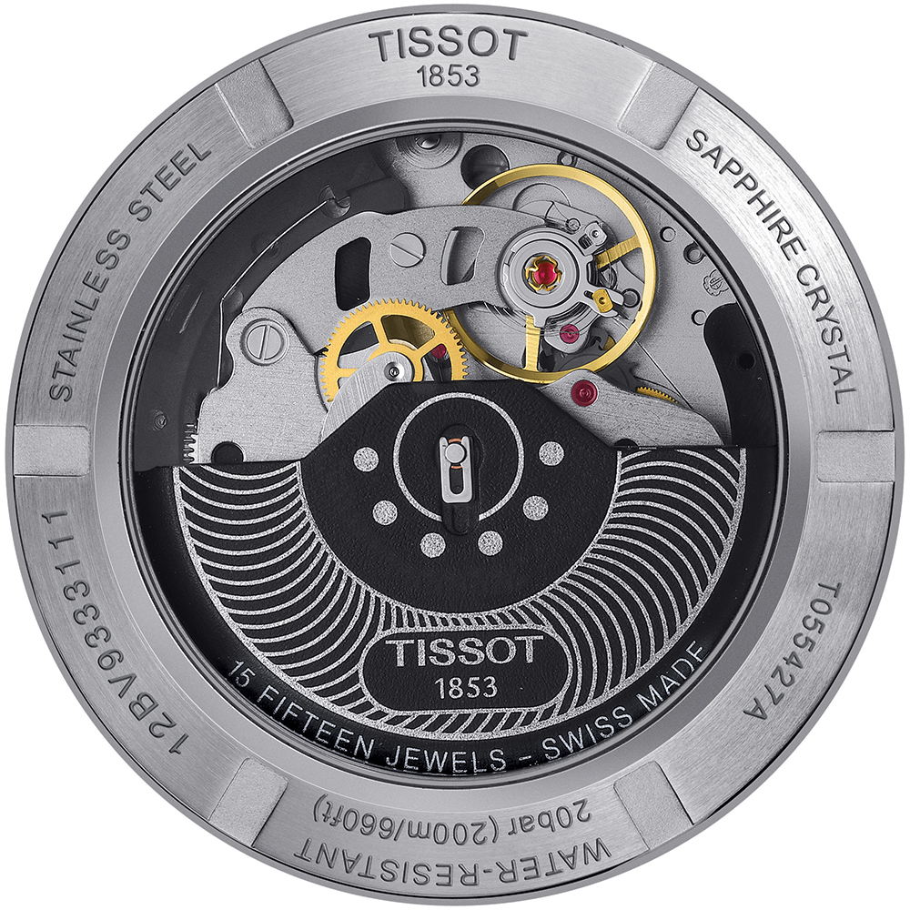 Tissot T055.427.16.057.00 zegarek męski PRC 200 - miniatura 2