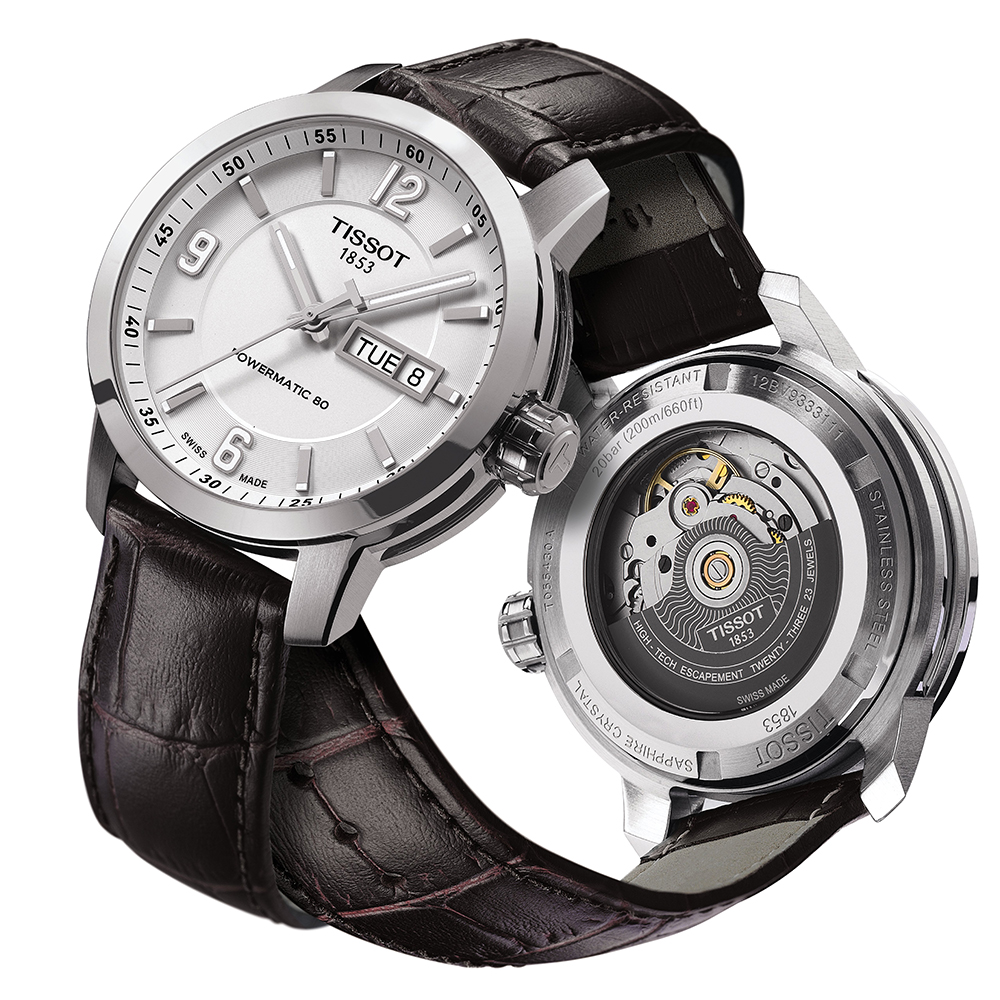 Tissot T055.430.16.017.00 męski zegarek PRC 200 pasek - miniatura 3
