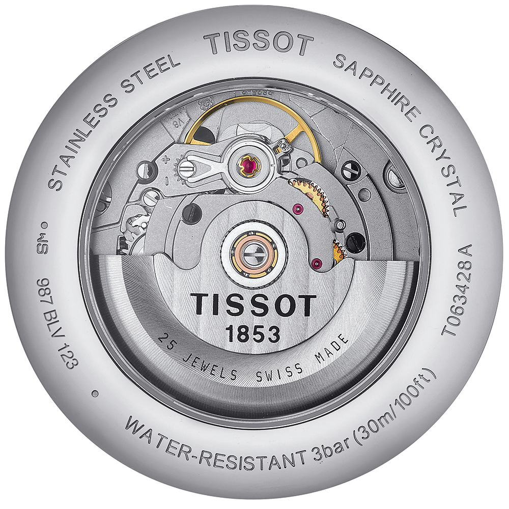 Tissot T063.428.16.038.00 zegarek męski Tradition - miniatura 2