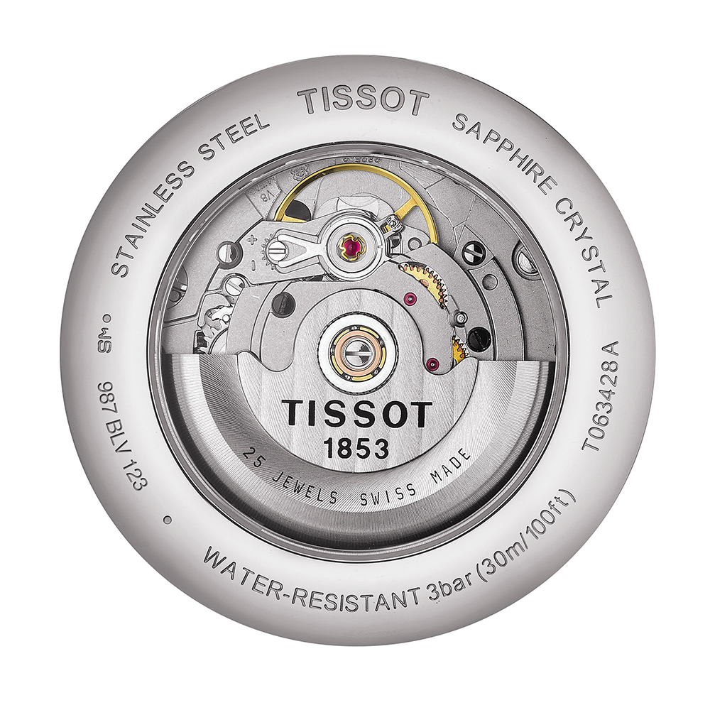 Tissot T063.428.22.038.00 zegarek męski Tradition - miniatura 2