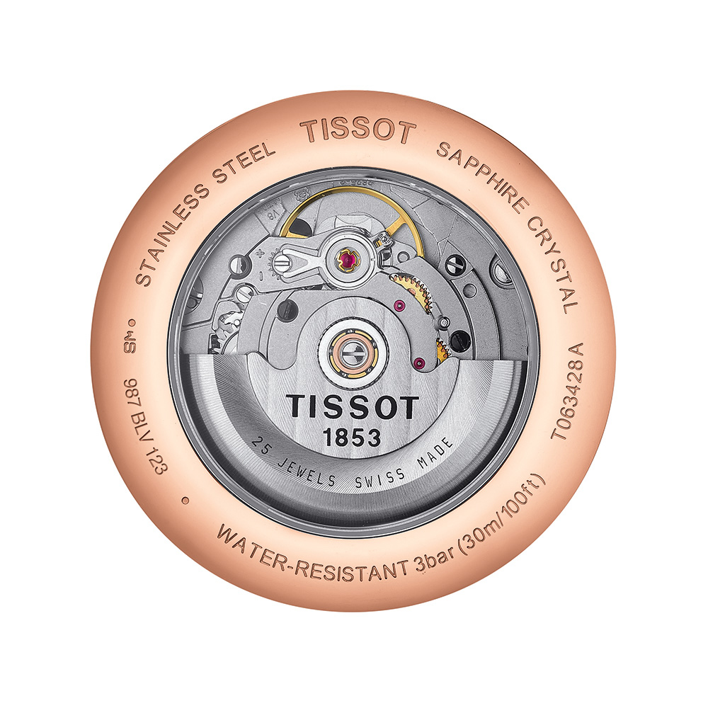 Tissot T063.428.36.068.00 zegarek męski Tradition - miniatura 2