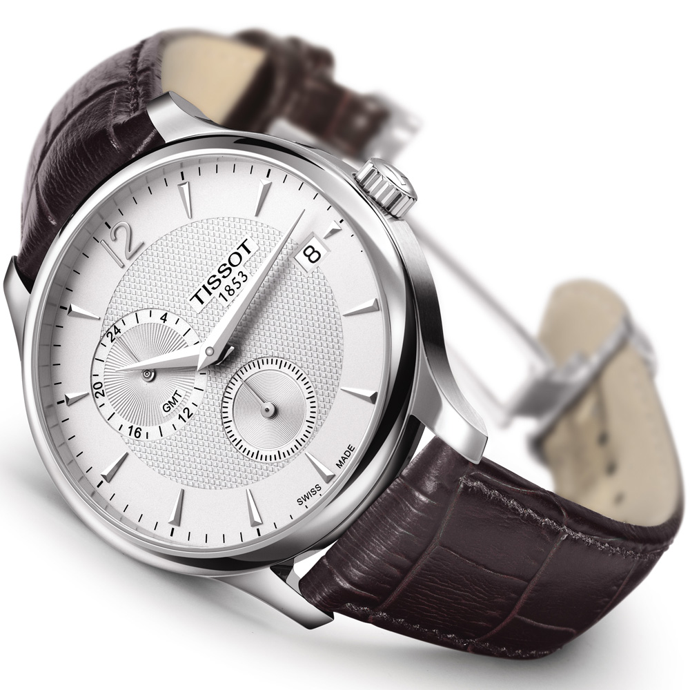 Tissot T063.639.16.037.00 zegarek męski Tradition - miniatura 2