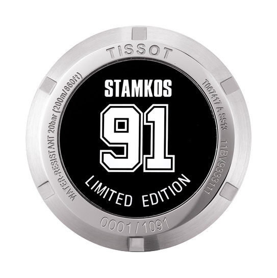 zegarek Tissot T067.417.11.011.00 Steven Stamkos LIMITED 1091 szt męski z tachometr PRS 200 - miniatura 3