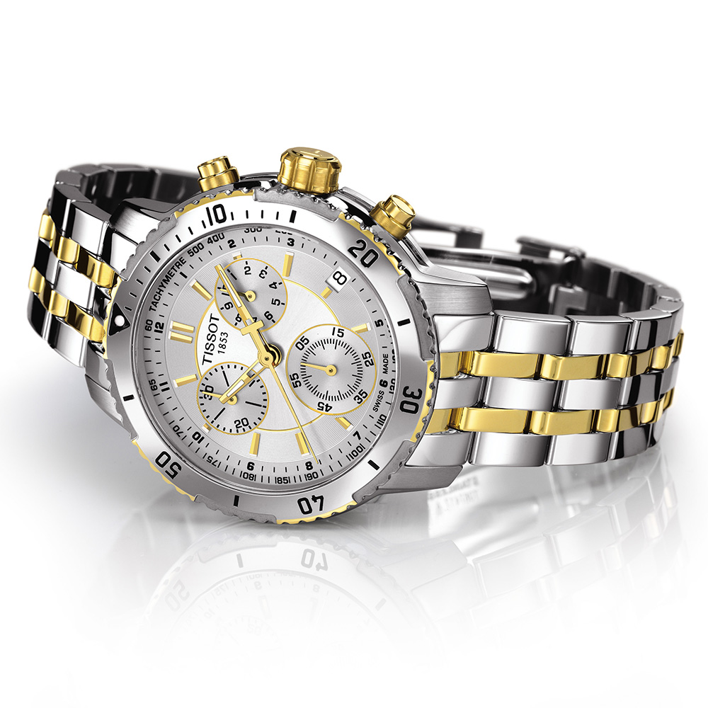 zegarek Tissot T067.417.22.031.00 srebrny PRS 200 - miniatura 2