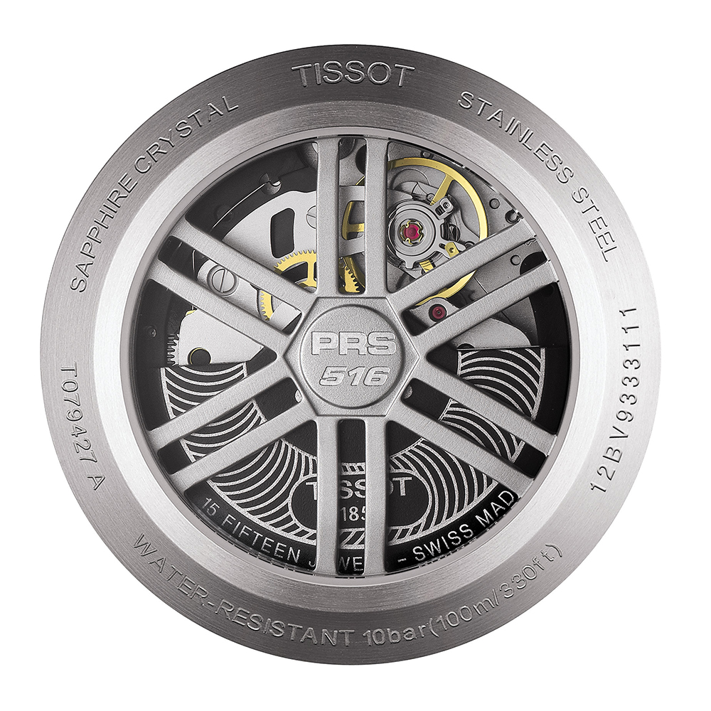 zegarek Tissot T079.427.27.057.01 PRS 516 EXTREME AUTOMATIC Chronograph męski z tachometr PRS 516 - miniatura 3