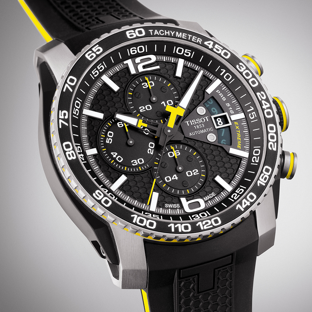 Tissot T079.427.27.057.01 zegarek PRS 516 z chronograf - miniatura 5