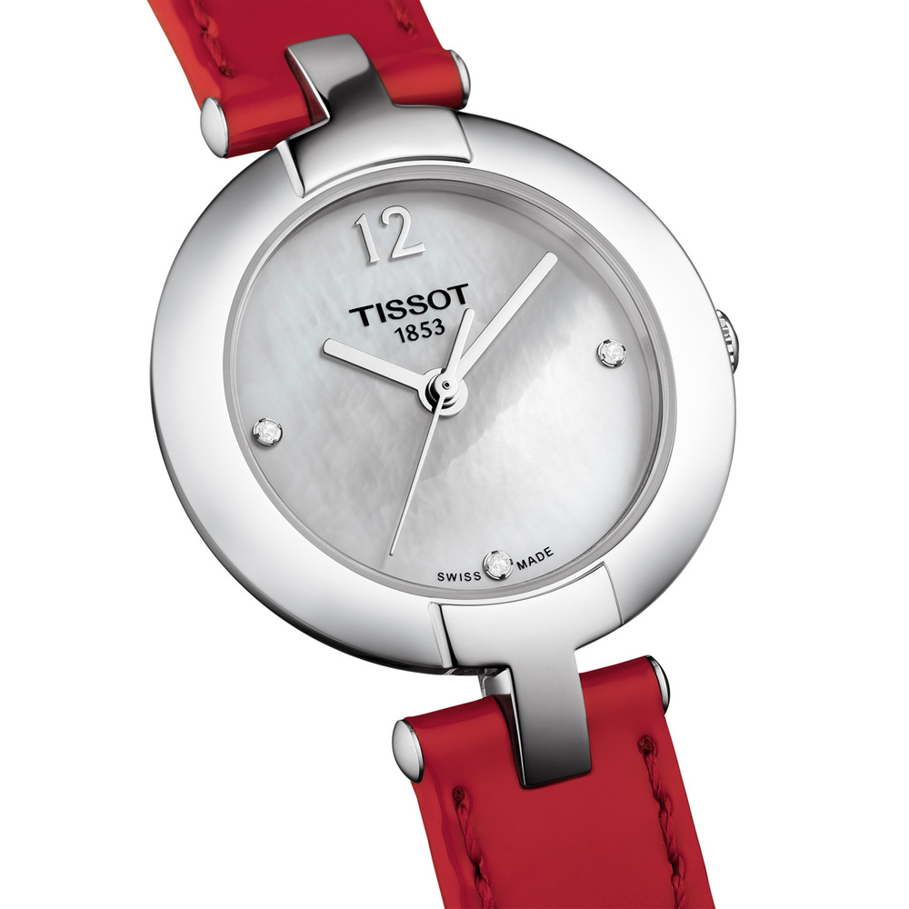 Tissot T084.210.16.116.00 damski zegarek Pinky by Tissot pasek