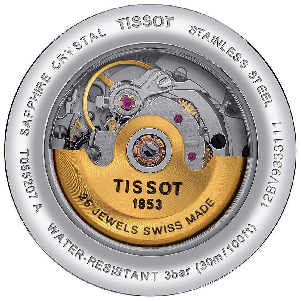 Tissot T085.207.11.011.00 zegarek damski CARSON AUTOMATIC - miniatura 2