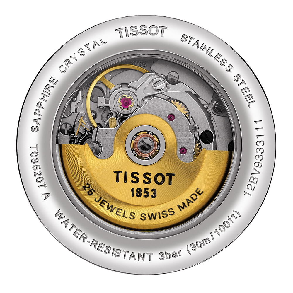 Tissot T085.207.22.011.00 zegarek damski CARSON AUTOMATIC - miniatura 2