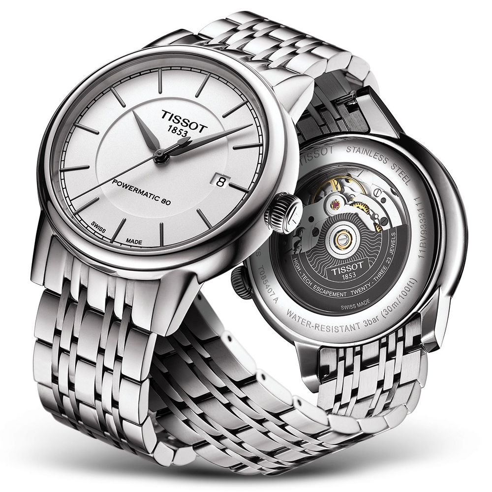 Tissot T085.407.11.011.00 zegarek męski CARSON AUTOMATIC - miniatura 2