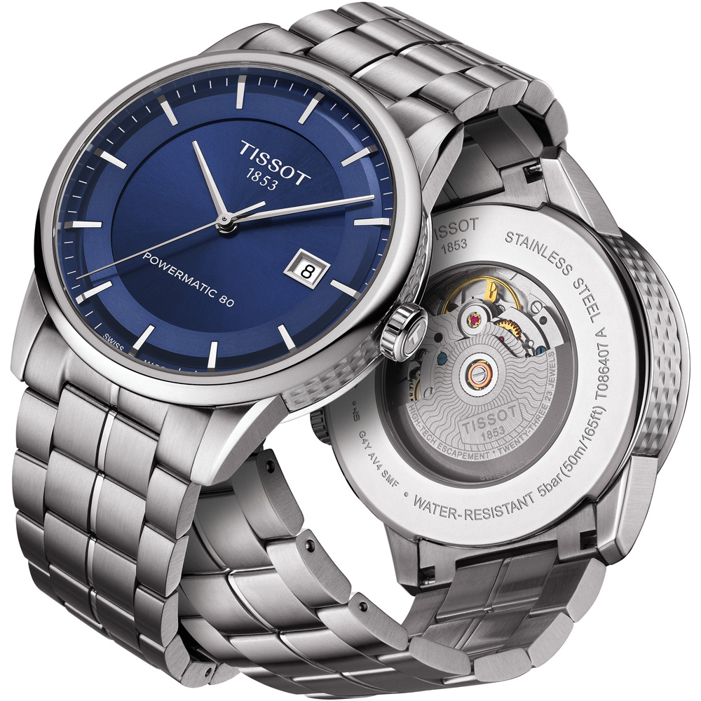Tissot T086.407.11.041.00 zegarek męski Luxury - miniatura 2