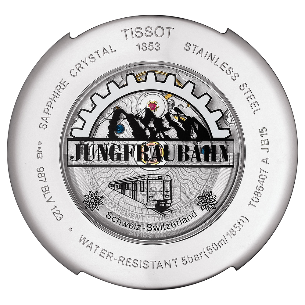 Tissot T086.407.11.061.10 zegarek męski Luxury - miniatura 2