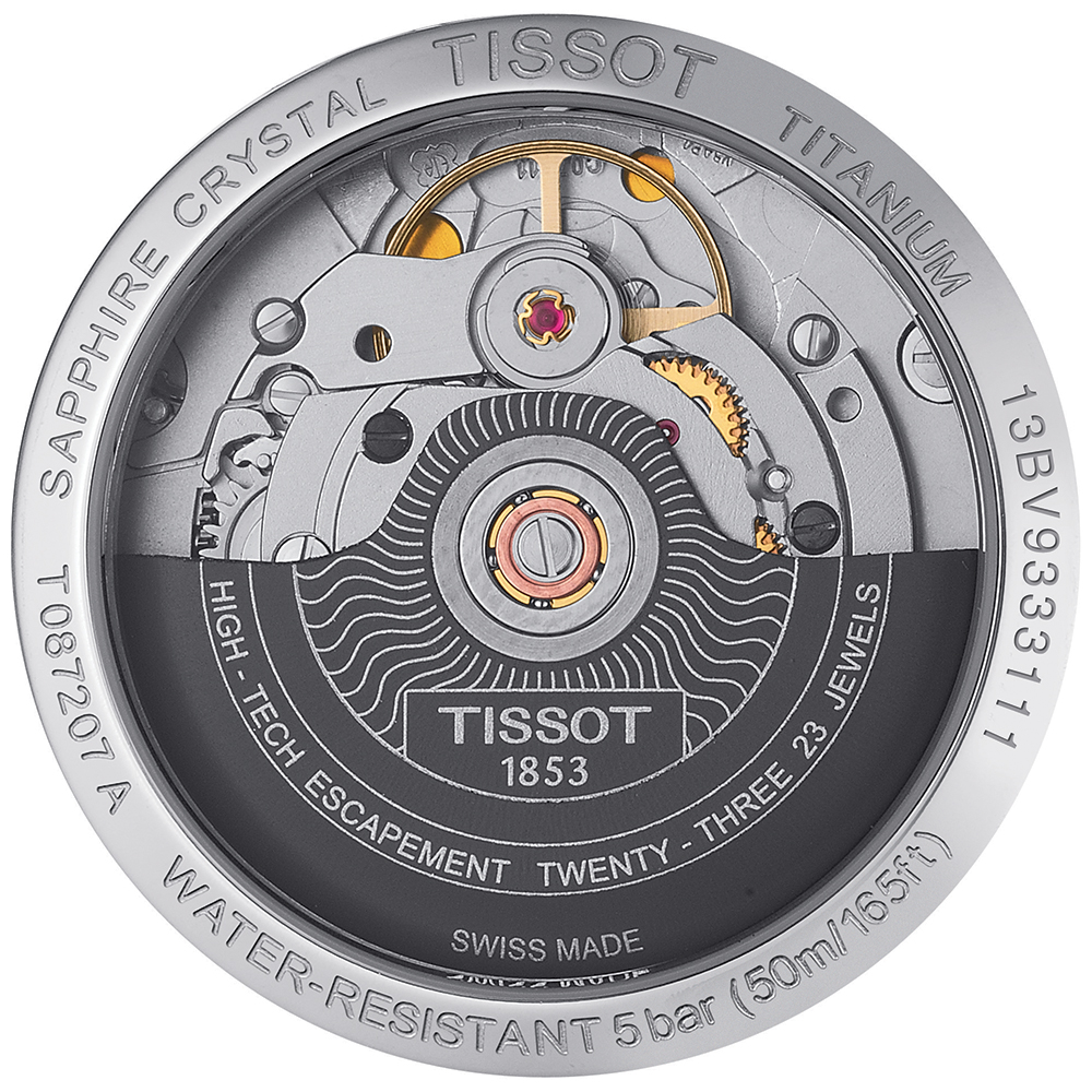 Tissot T087.207.44.037.00 zegarek damski Titanium - miniatura 2