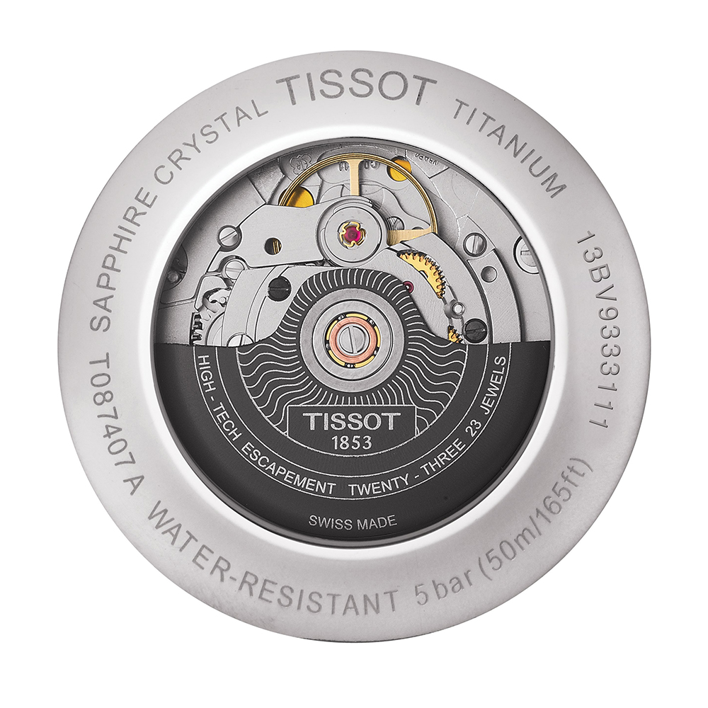 Tissot T087.407.55.037.00 zegarek męski Titanium - miniatura 2