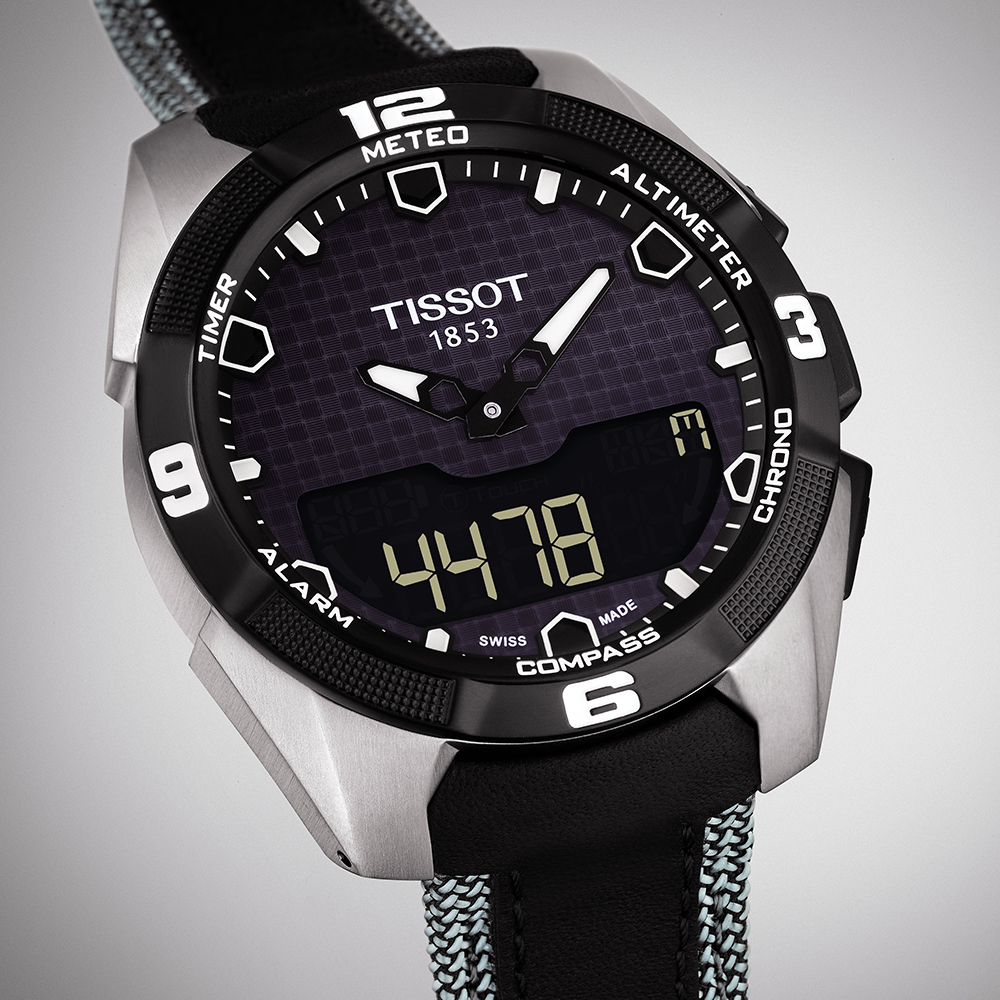 zegarek Tissot T091.420.46.051.01 T-TOUCH EXPERT SOLAR męski z barometr T-TOUCH EXPERT SOLAR - miniatura 3