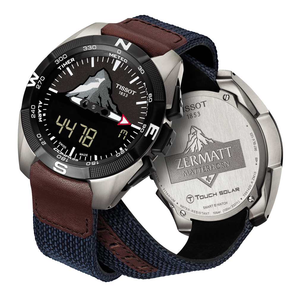 Tissot T091.420.46.051.15 zegarek męski T-TOUCH EXPERT SOLAR - miniatura 2