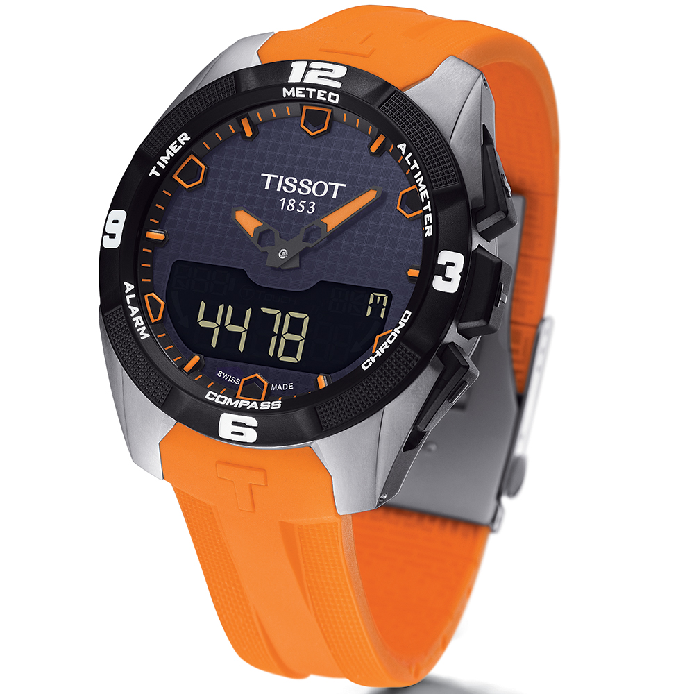 Tissot T091.420.47.051.01 zegarek męski T-TOUCH EXPERT SOLAR - miniatura 2