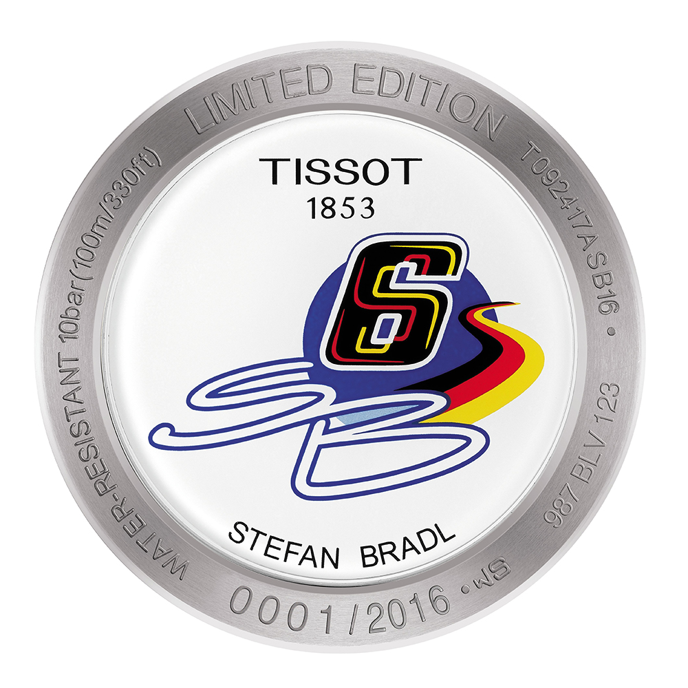zegarek Tissot T092.417.27.057.02 czarny T-Race - miniatura 4