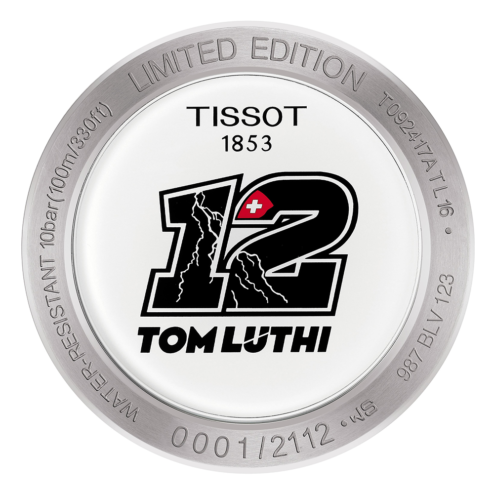 zegarek Tissot T092.417.27.067.00 srebrny T-Race - miniatura 4