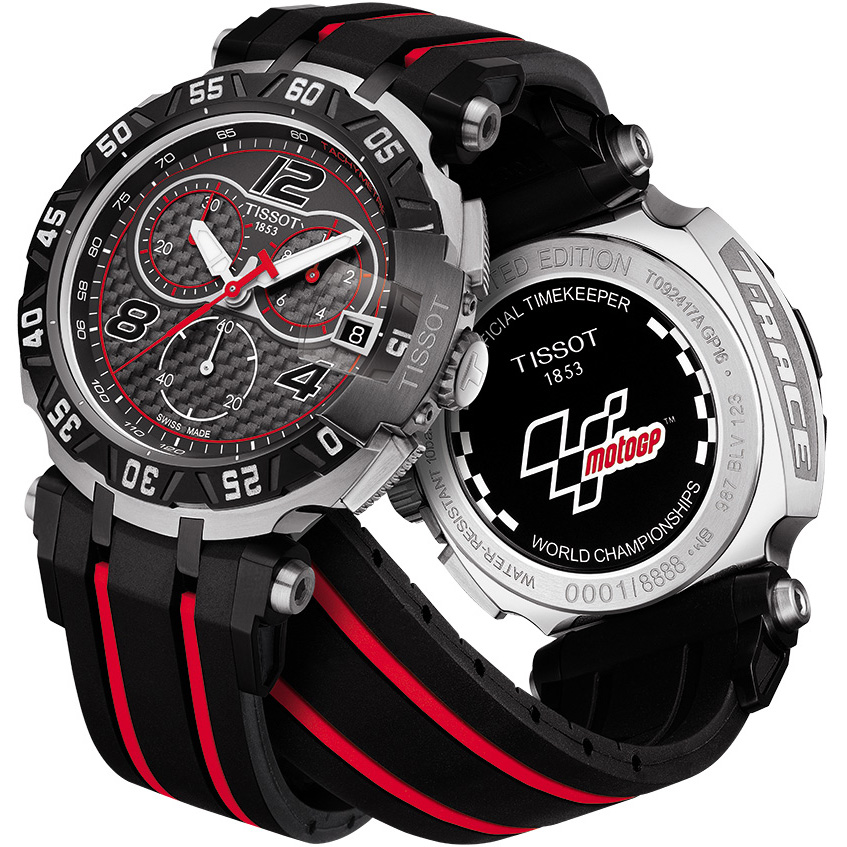 Tissot T092.417.27.207.00 zegarek męski T-Race - miniatura 2