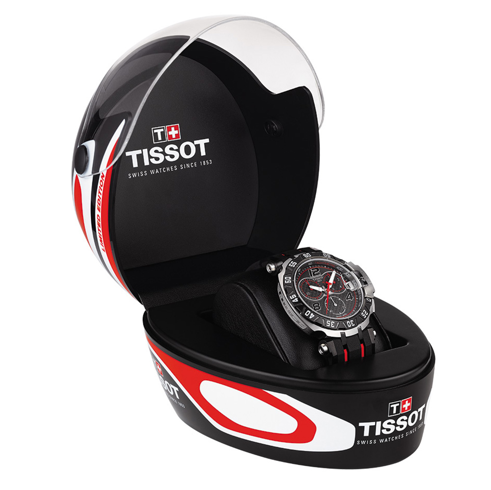 Tissot T092.417.27.207.00 T-RACE T-Race sportowy zegarek srebrny - miniatura 6