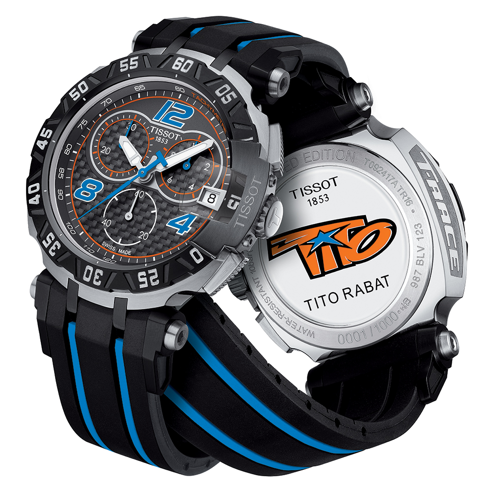 Tissot T092.417.27.207.01 zegarek męski T-Race - miniatura 2