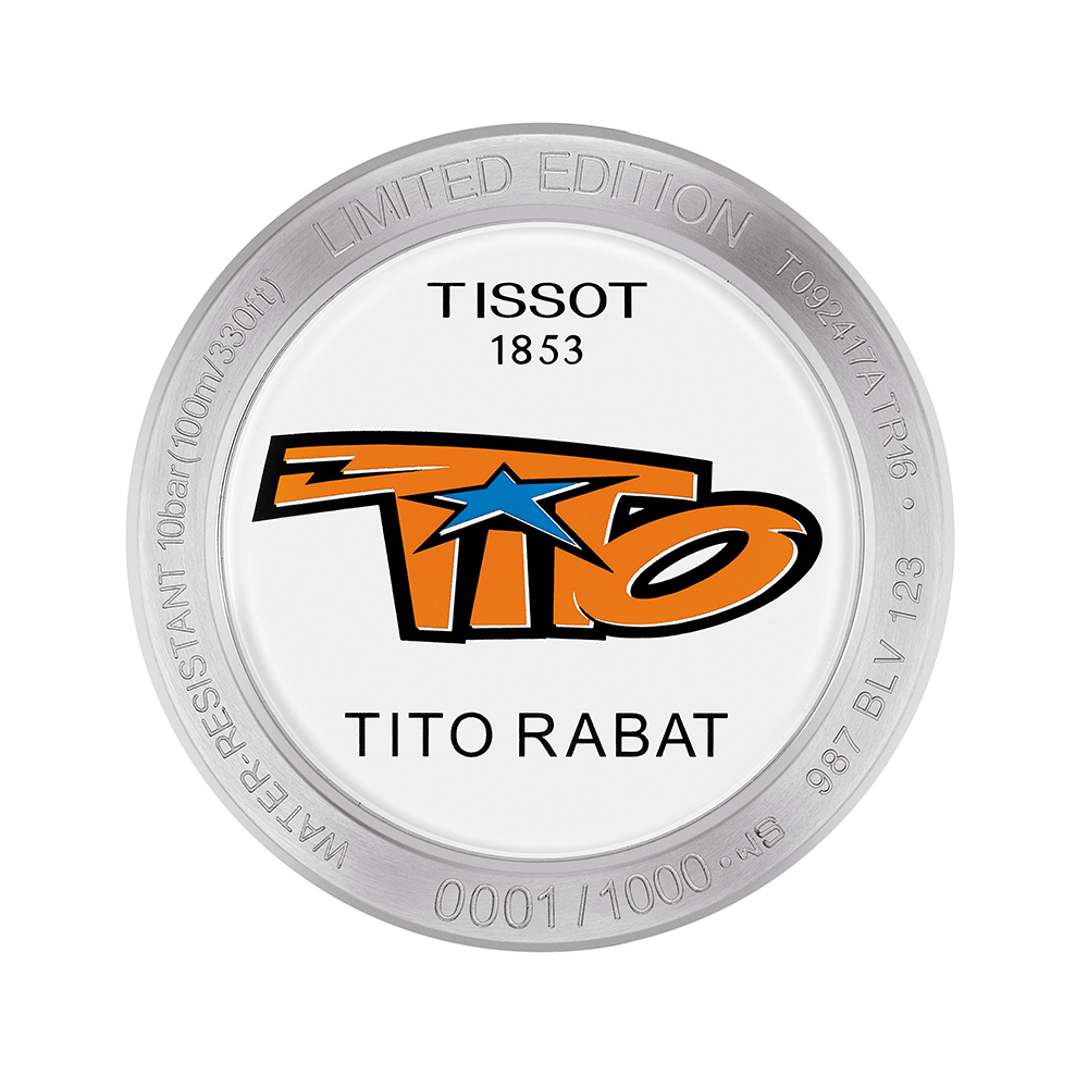 zegarek Tissot T092.417.27.207.01 srebrny T-Race - miniatura 4