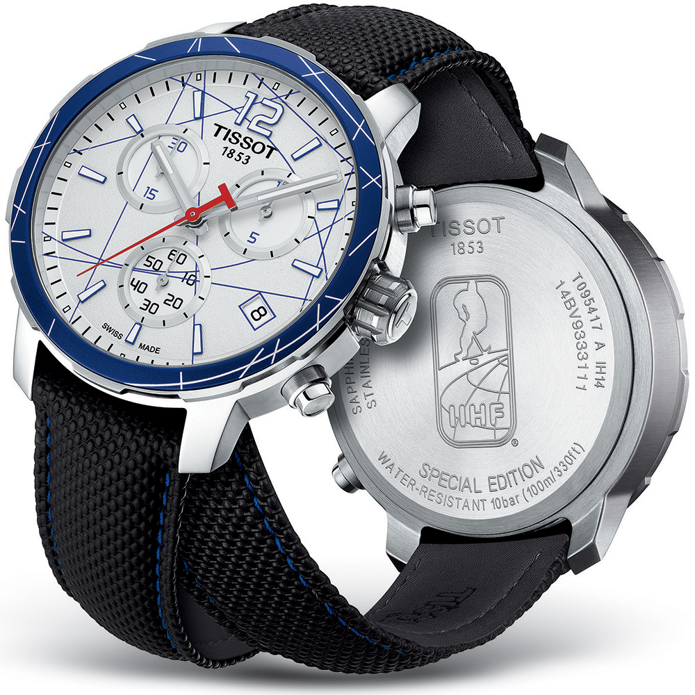 Tissot T095.417.17.037.00 zegarek męski Quickster - miniatura 2