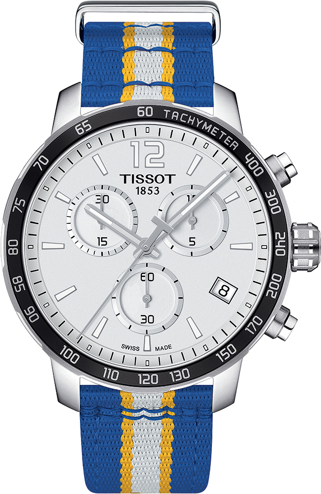 Tissot QUICKSTER CHRONOGRAPH NBA GOLDEN STATE WARRIORS T095.417.17.037.15