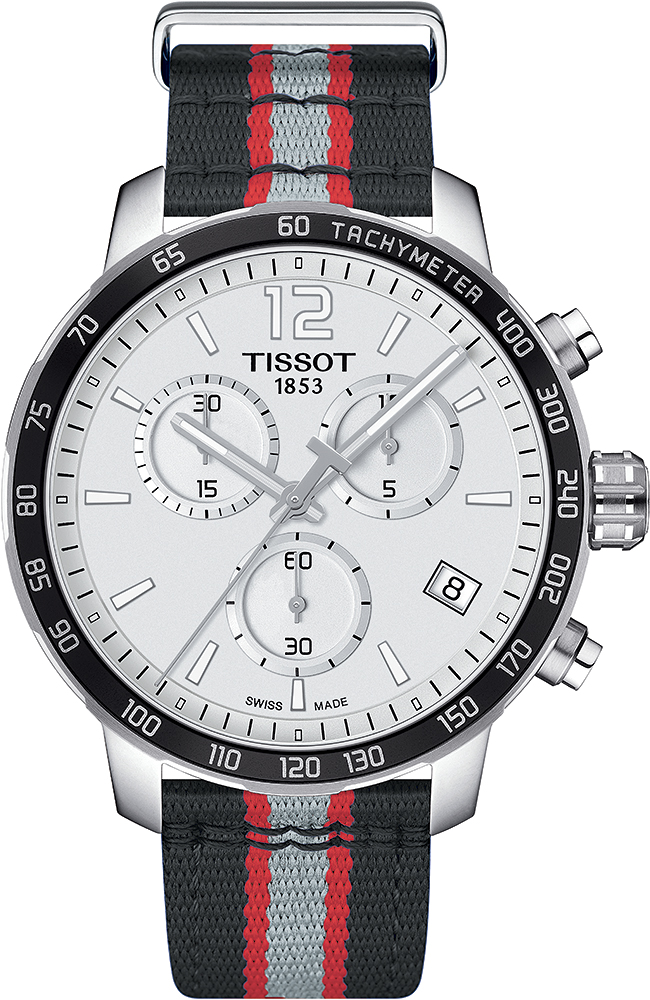 Tissot QUICKSTER CHRONOGRAPH NBA TORONTO RAPTORS T095.417.17.037.16