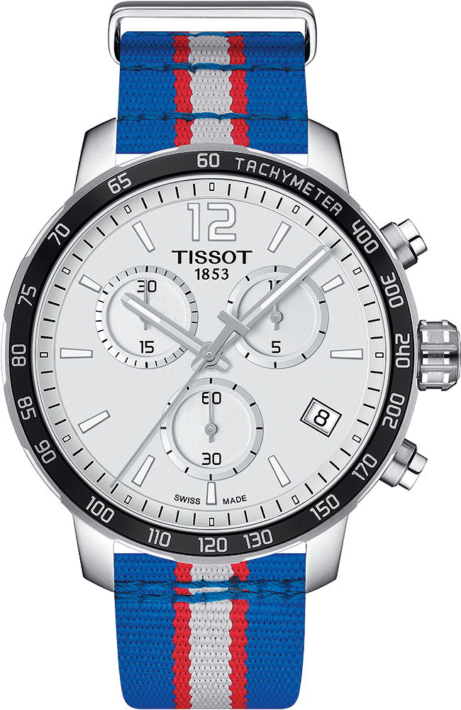 Tissot QUICKSTER CHRONOGRAPH NBA DETROIT PISTONS T095.417.17.037.22