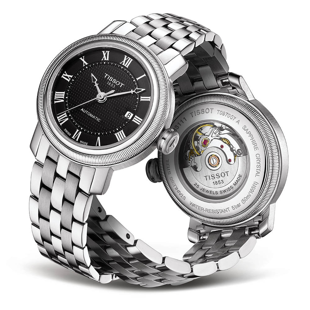 Tissot T097.007.11.053.00 zegarek damski Bridgeport - miniatura 2