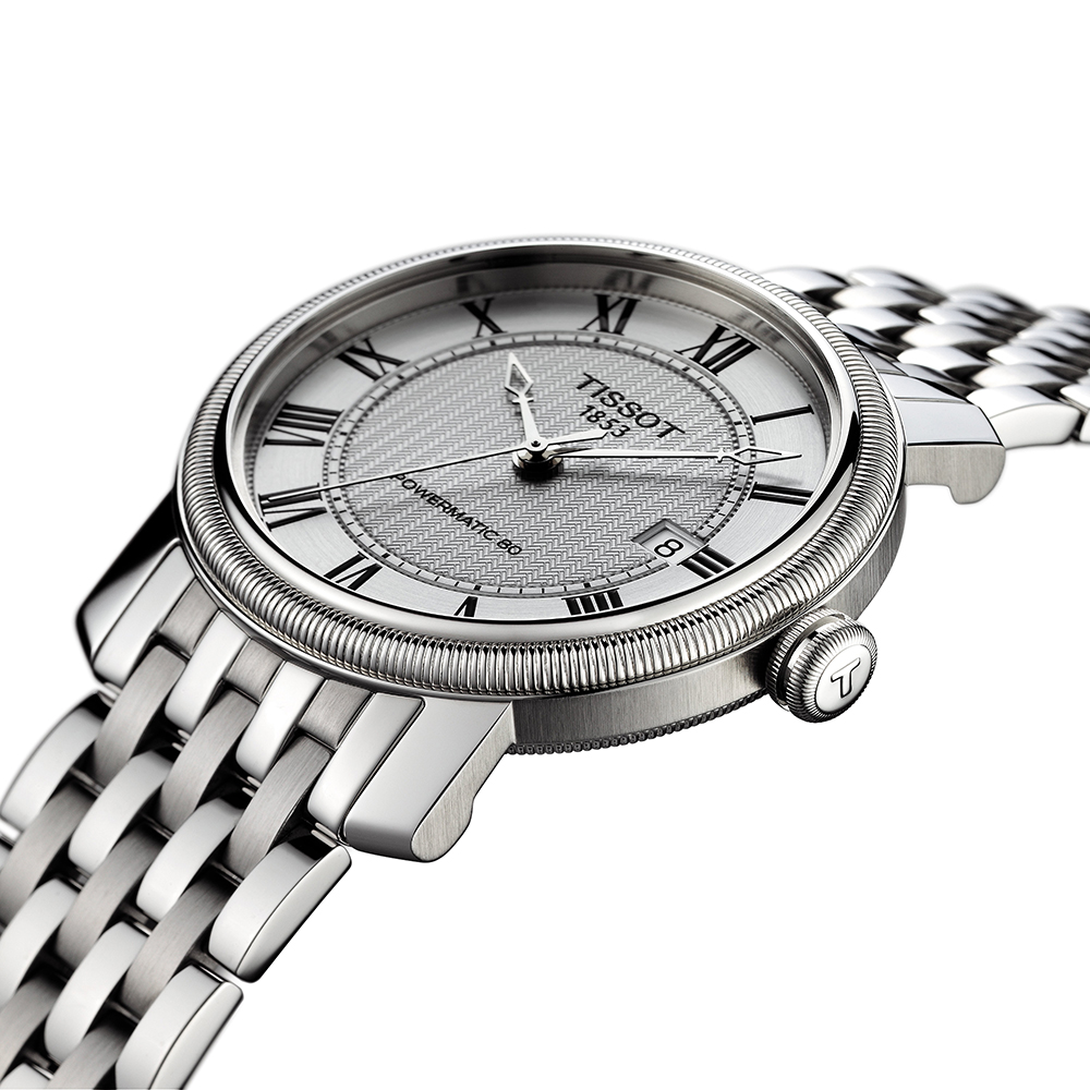 zegarek Tissot T097.407.11.033.00 srebrny Bridgeport - miniatura 4