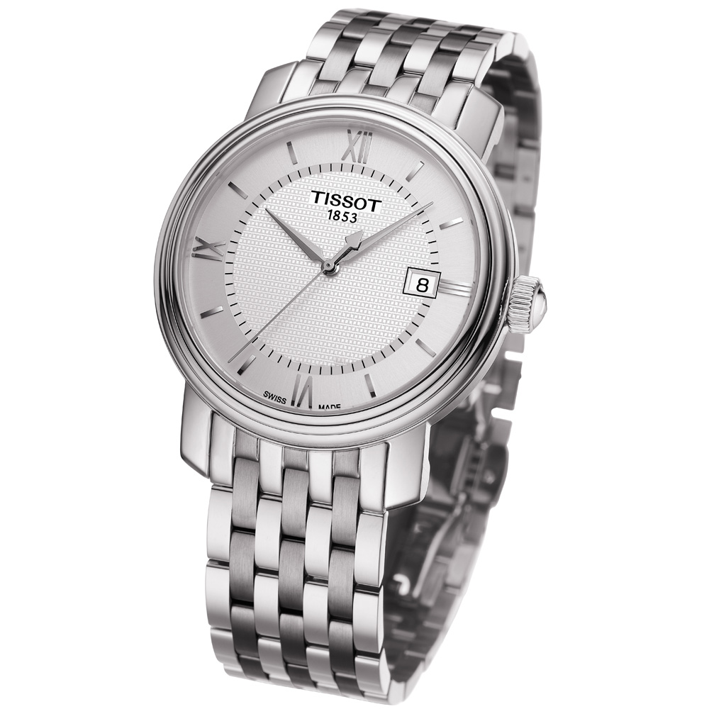 Tissot T097.410.11.038.00 zegarek męski Bridgeport - miniatura 2