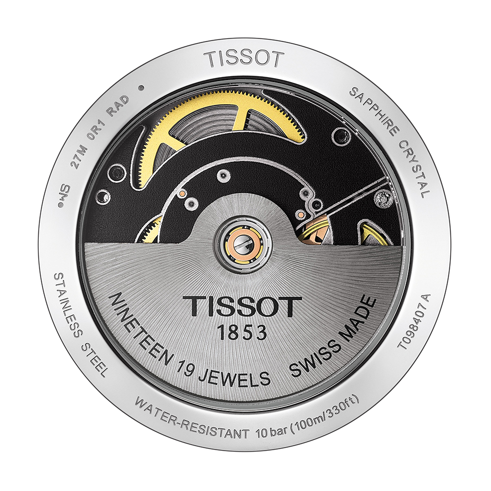 Tissot T098.407.16.032.00 zegarek męski Gentleman - miniatura 2