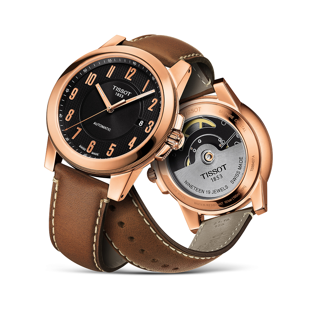 Tissot T098.407.36.052.01 zegarek męski Gentleman - miniatura 2