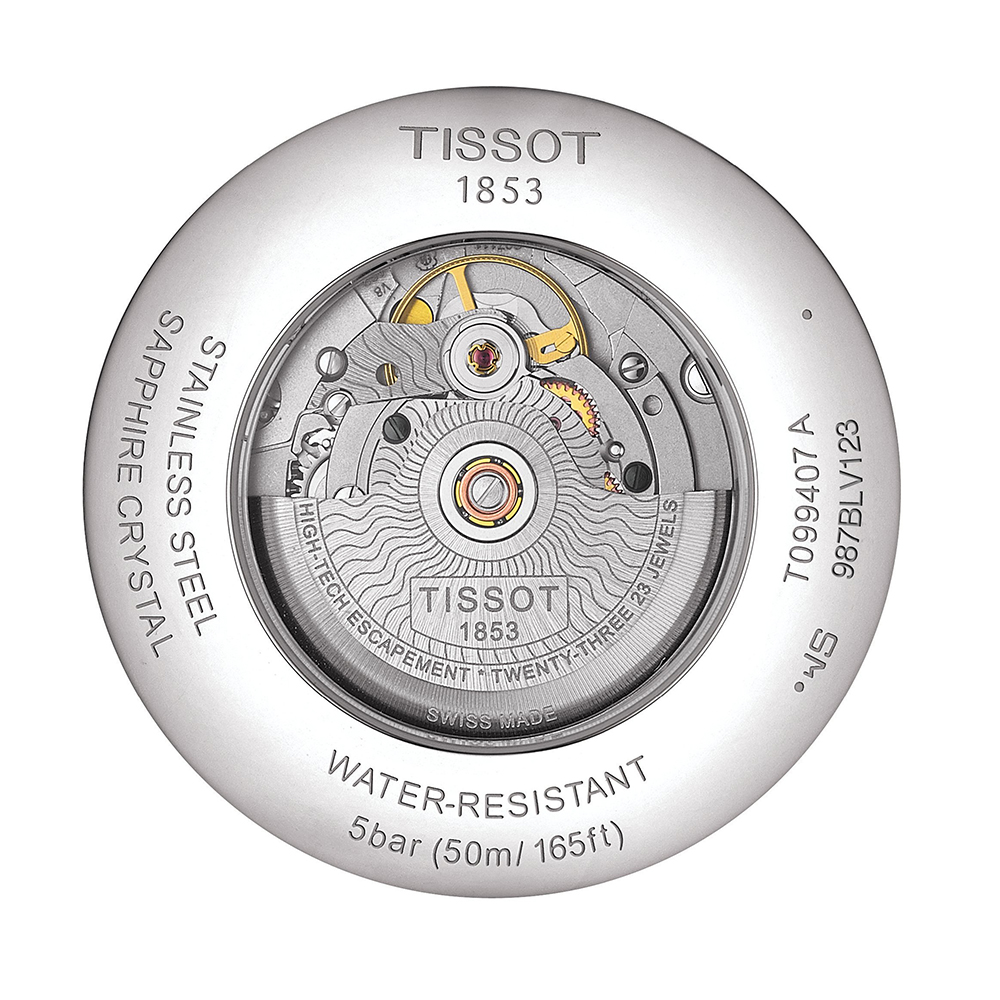 Tissot T099.407.11.038.00 zegarek męski Chemin des Tourelles - miniatura 2