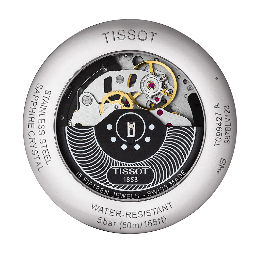Tissot T099.427.11.038.00 zegarek męski Chemin des Tourelles - miniatura 2