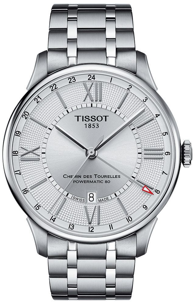 Tissot CHEMIN DES TOURELLES POWERMATIC 80 GMT T099.429.11.038.00
