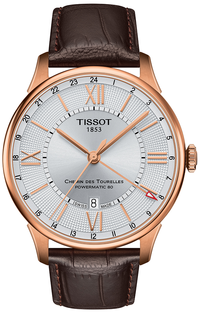 Tissot CHEMIN DES TOURELLES POWERMATIC 80 GMT T099.429.36.038.00