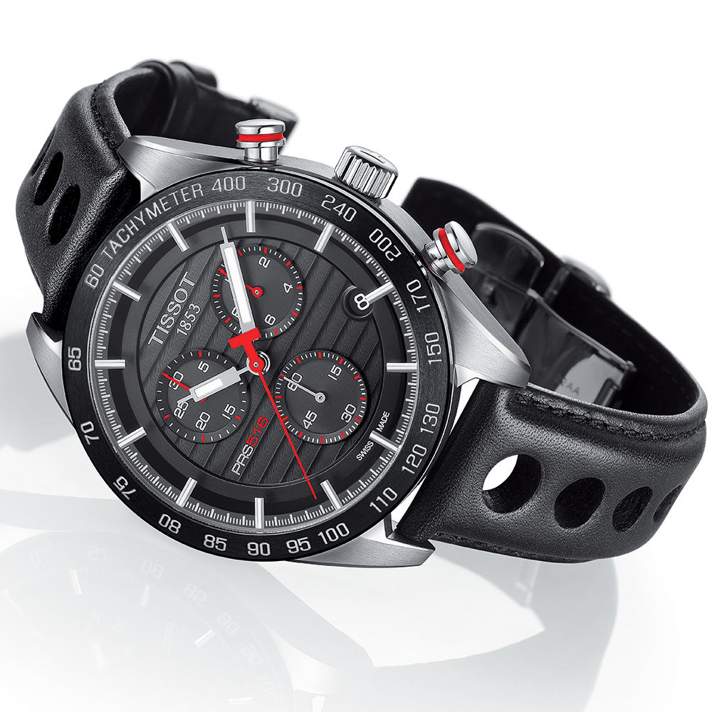 Tissot T100.417.16.051.00 zegarek męski PRS 516 - miniatura 2