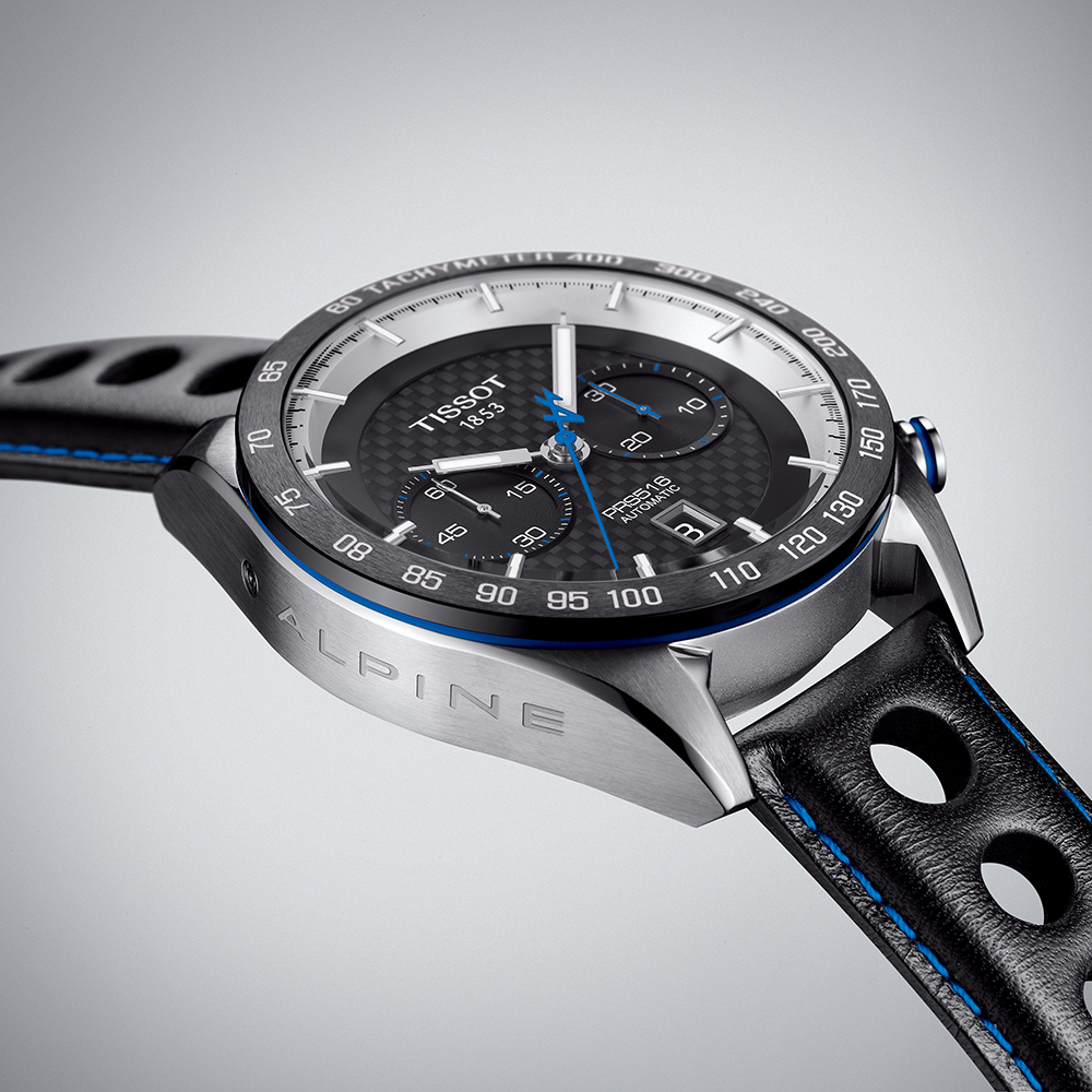 zegarek Tissot T100.427.16.201.00 srebrny PRS 516 - miniatura 4