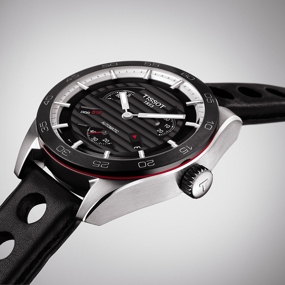 Tissot T100.428.16.051.00 męski zegarek PRS 516 pasek - miniatura 3