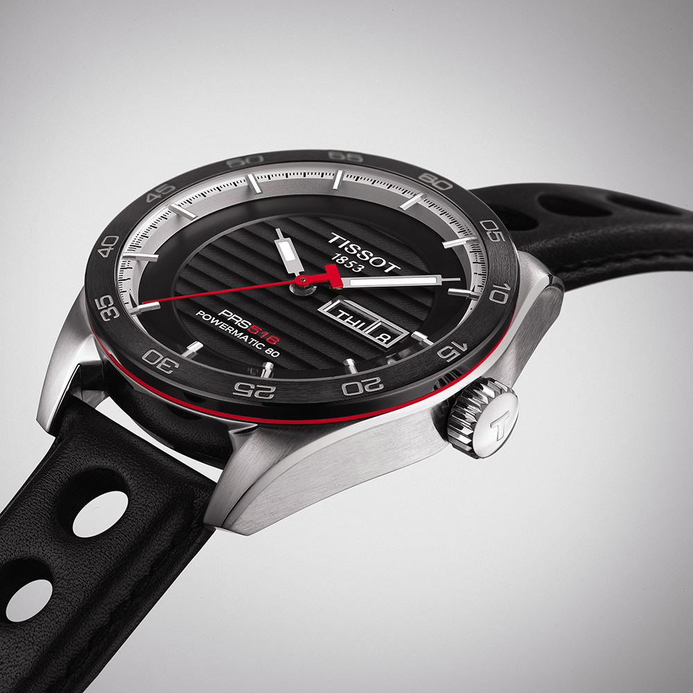 Tissot T100.430.16.051.00 męski zegarek PRS 516 pasek