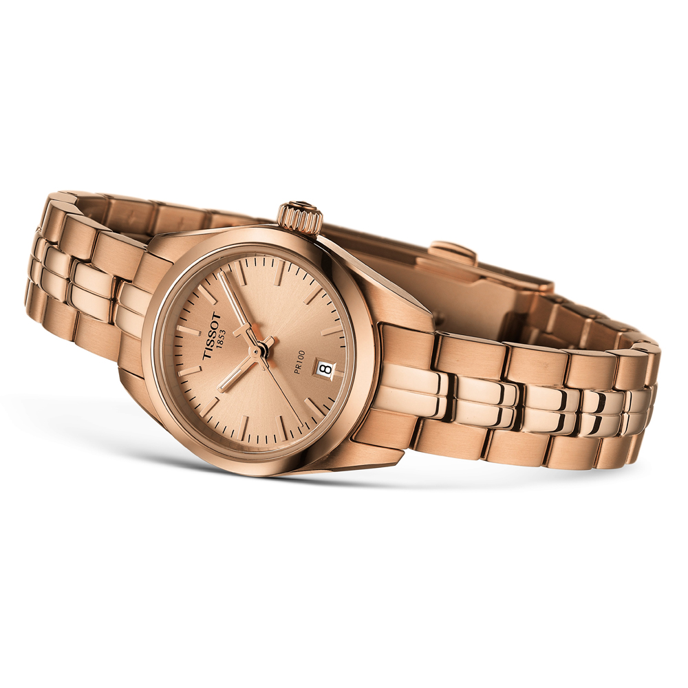 Tissot T101.010.33.451.00 zegarek damski PR 100 - miniatura 2