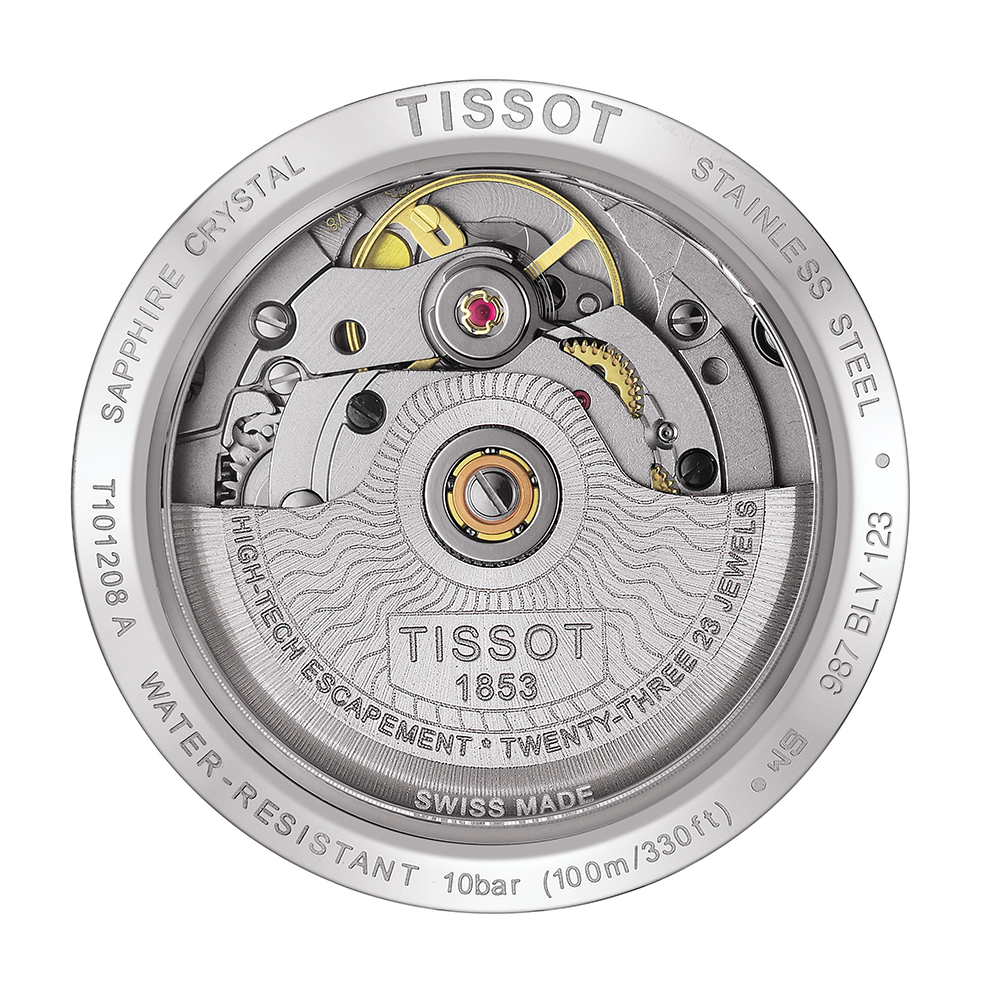 Tissot T101.208.11.111.00 damski zegarek PR 100 bransoleta - miniatura 3