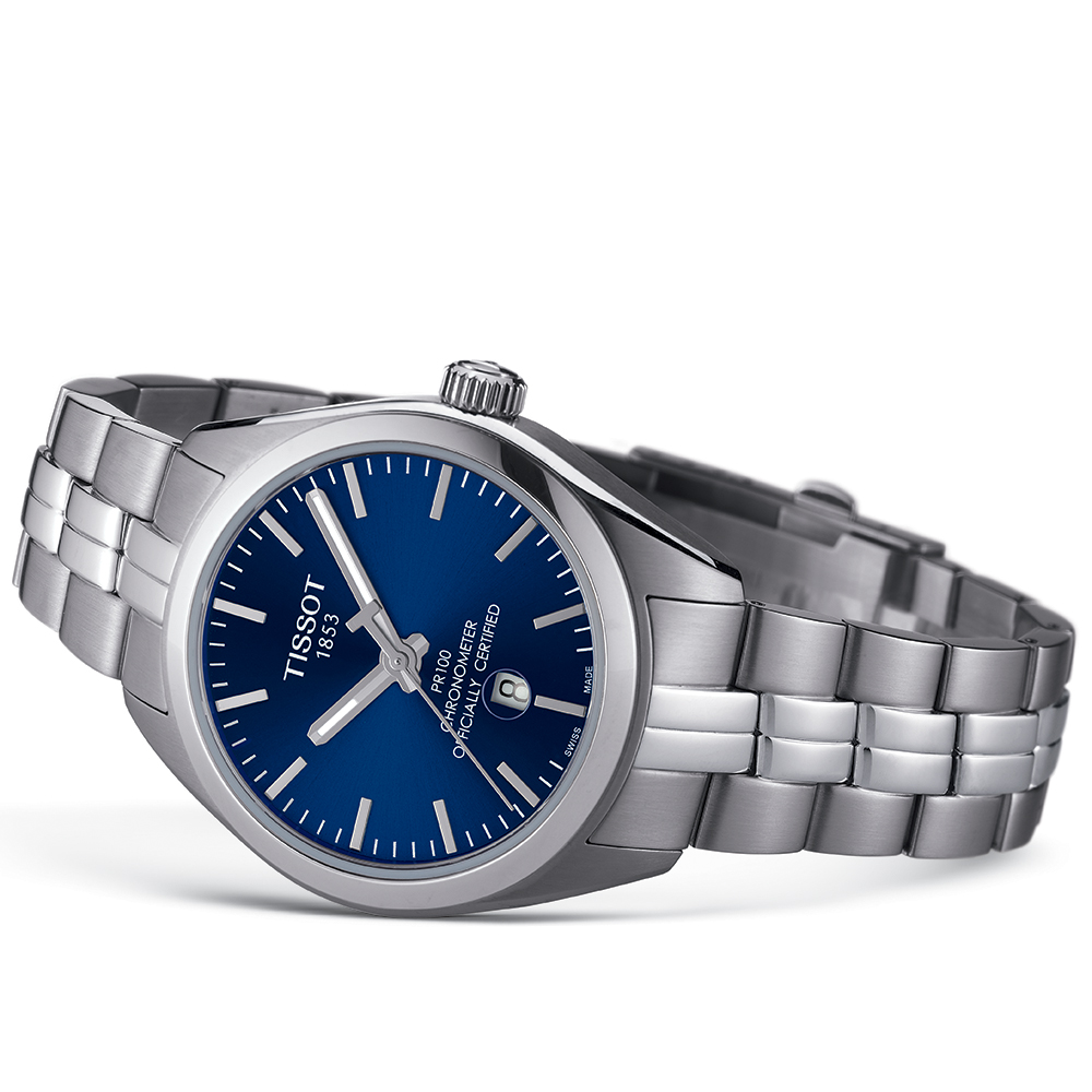 Tissot T101.251.11.041.00 zegarek damski PR 100 - miniatura 2