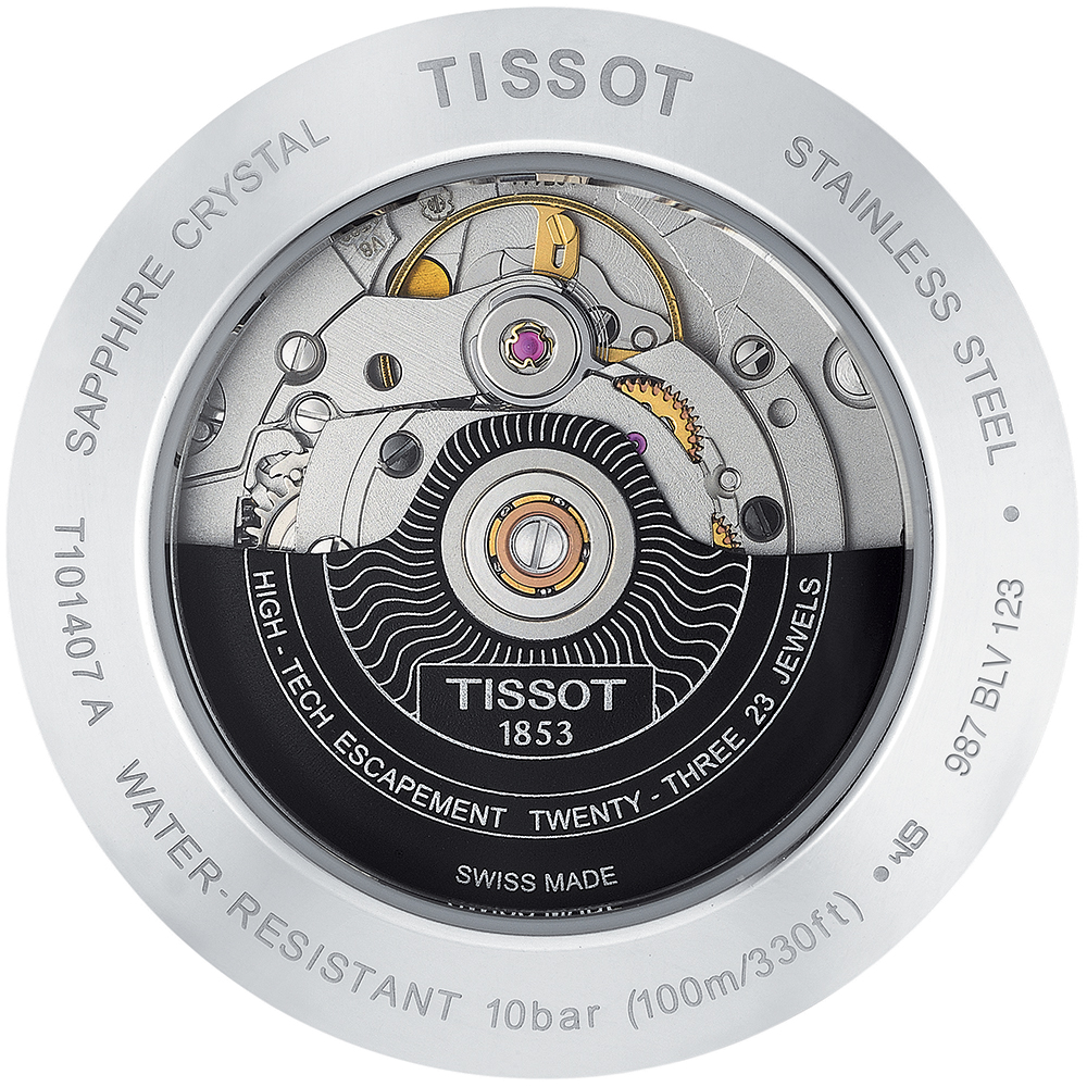 Tissot T101.407.11.041.00 zegarek męski PR 100 - miniatura 2