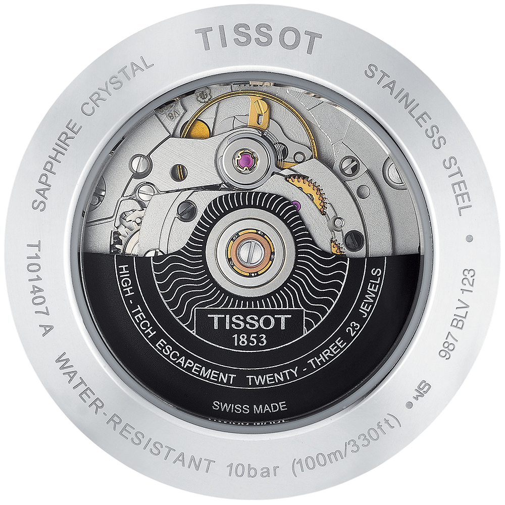 Tissot T101.407.16.071.00 zegarek męski PR 100 - miniatura 2